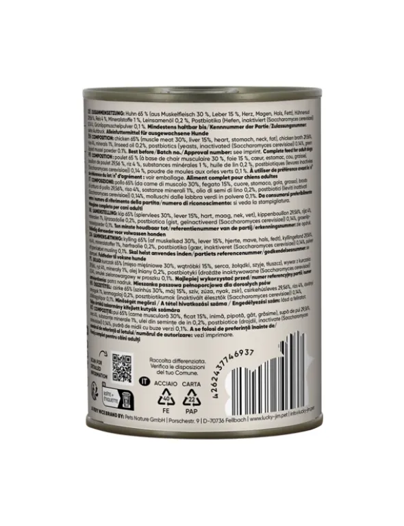Lucky Jim Classic Adult Huhn, Geflügel 400g