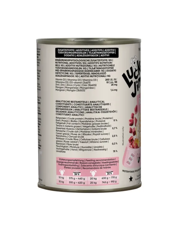 Lucky Jim Classic Adult Rind, Lamm 400g