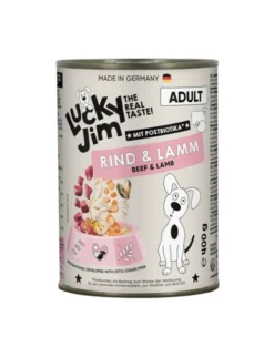 Lucky Jim Classic Adult Rind, Lamm 400g