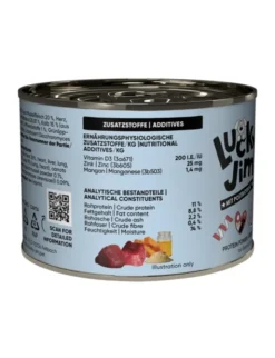 Lucky Jim Classic Mini Junior Rind 200g