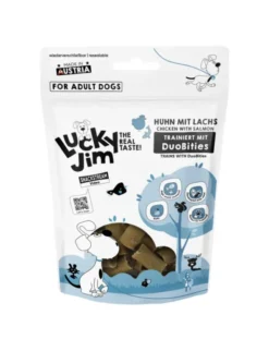 Lucky Jim DuoBities Huhn, Lachs 70g