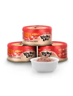 Lucky Lou Extrafood in Broth Thunfisch & Apfel 70g