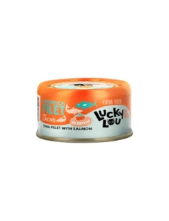 Lucky Lou Extrafood in Broth Thunfisch & Lachs 70g