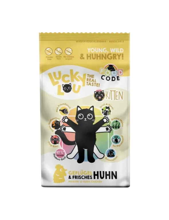 Lucky Lou Kitten Geflügel & Huhn 1,7kg