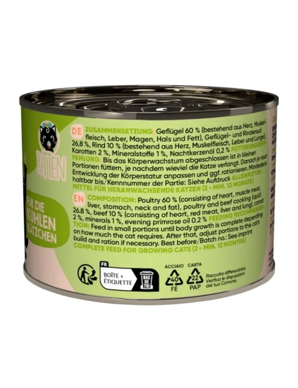 Lucky Lou Kitten Geflügel, Rind 200g