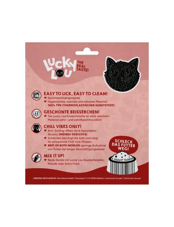 Lucky Lou Knutschmatte schwarz