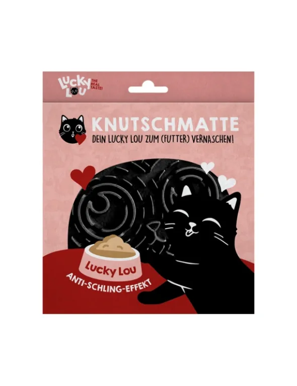 Lucky Lou Knutschmatte schwarz