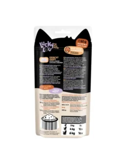 Lucky Lou Krunchy Krisps Huhn & Lachs 0,1g