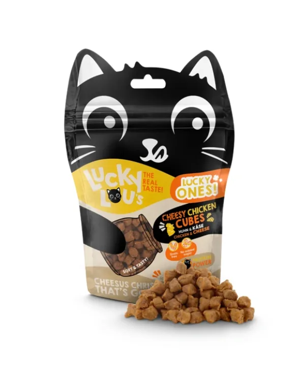 Lucky Lou Ones Cubes Käse & Huhn 80g