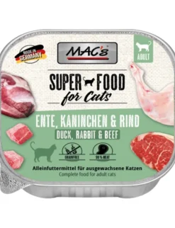 MAC's CAT Ente, Kaninchen & Rind 100g