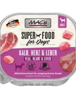 MAC's DOG Kalb, Herz & Leber 150g