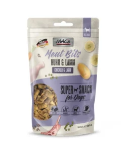MAC'S DOG Meat Bits Huhn & Lamm 120g