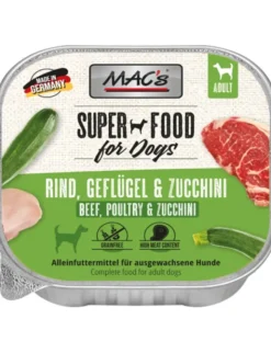 MAC's DOG Rind, Geflügel & Zucchini 150g