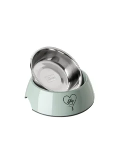 Melamin-Napf HeartPaw hellgrün 160 ml