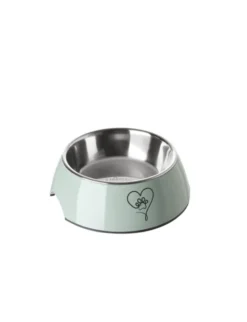 Melamin-Napf HeartPaw hellgrün 160 ml