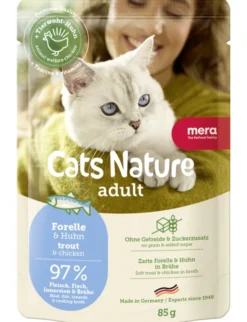 mera Cats Nature Adult Forelle 85g