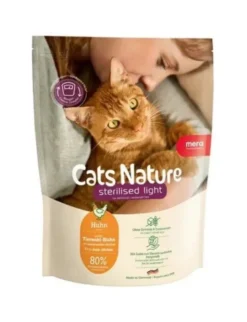 mera Cats Nature Sterilised / Light Huhn 400g