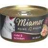Miamor Feine Filets in Jelly Huhn & Schinken 100g