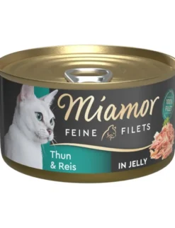 Miamor Feine Filets in Jelly Thun & Reis 100g