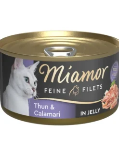 Miamor Feine Filets in Jelly Thun & Calamari 100g