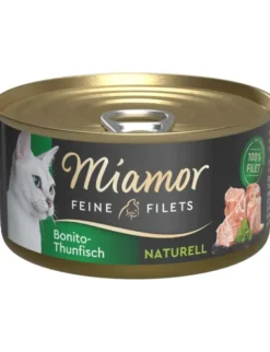 Miamor Feine Filets naturell Bonito-Thunfisch 80g