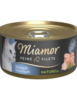 Miamor Feine Filets naturell Skipjack-Thunfisch 80g