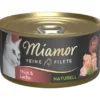 Miamor Feine Filets naturell Thun & Lachs 80g