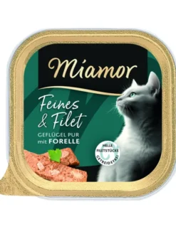 Miamor Feines & Filet Geflügel, Forelle 100g