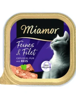 Miamor Feines & Filet Geflügel, Reis 100g