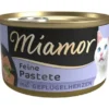Miamor Pastete mit Geflügelherzen 85g