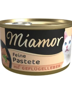 Miamor Pastete mit Geflügelleber 85g