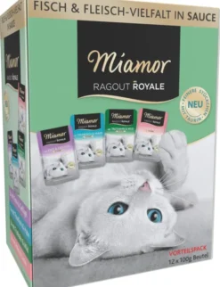 Miamor Ragout Multipack Fisch & Fleisch-Vielfalt in Sauce 1,2kg