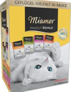 Miamor Ragout Multipack Geflügel-Vielfalt in Sauce 1,2kg