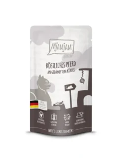 MjAMjAM Quetschie Pferd mit Kürbis 125g