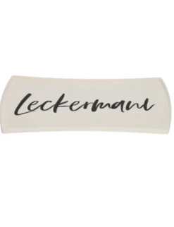 Napfunterlage Leckermaul weiß 48 x 30 cm