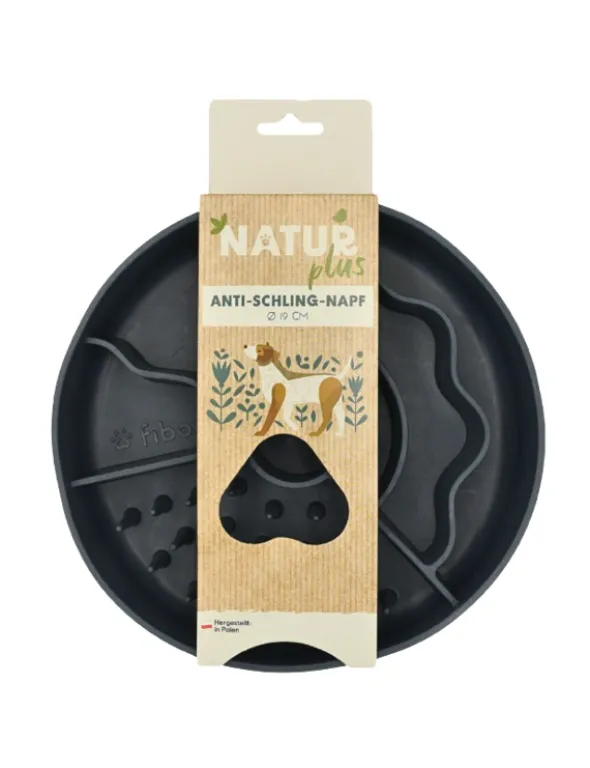 NATURplus Anti-Schling Napf grau Ø 19 cm