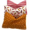 NATURplus Baldrian Spielkissen 3er orange, pink, weiß