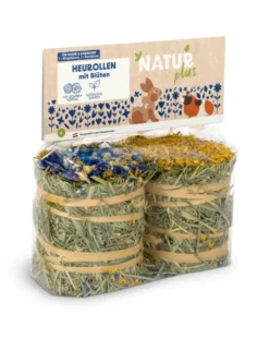 NATURplus Heurollen mit Blüten 200g