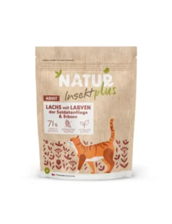 NATURplus Insekt Lachs mit Larven der Soldatenfliegen & Erbsen 400g