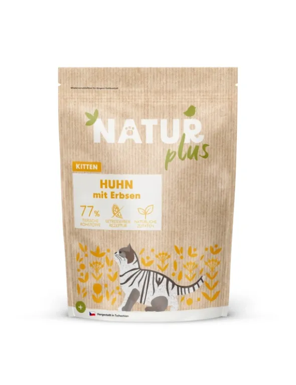 NATURplus Kitten Huhn mit Erbsen 1,5kg