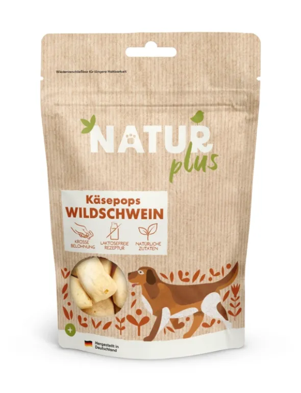 NATURplus Käsepops Wildschwein 35g