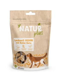 NATURplus Leckerli Huhn mit Roter Bete 125g