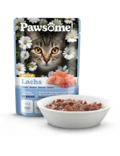 Pawsome! Adult light Lachs 85g