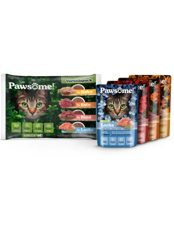 Pawsome! Adult Multipack klein 340g