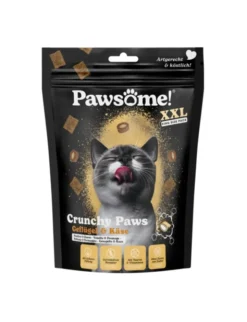 Pawsome! Crunchy Paws Rind, Geflügel 150g