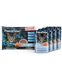 Pawsome! Junior 4er Flowpack Multipack 340g