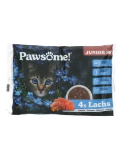 Pawsome! Junior 4er Flowpack Multipack 340g