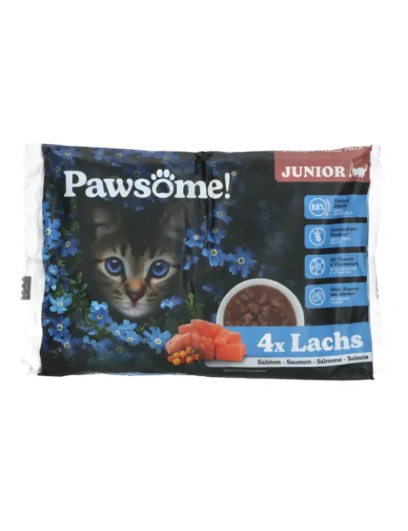 Pawsome! Junior 4er Flowpack Multipack 340g