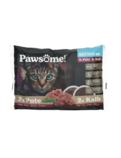 Pawsome! Senior Multipack 340g
