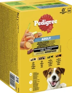 Pedigree Adult in Sauche Geflügel-Selektion 1,2kg